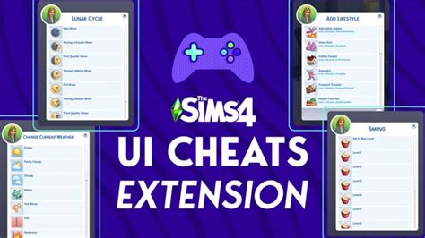 ui cheats extension sims 4|ui cheats extension mod 2023.